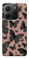 Чехол itsPrint Порхающие бабочки для Xiaomi Redmi Note 14 4G (Europe version)