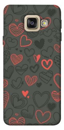 Чехол itsPrint Милые сердца для Samsung A520 Galaxy A5 (2017)