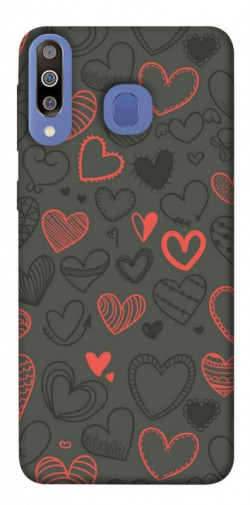 Чехол itsPrint Милые сердца для Samsung Galaxy M30