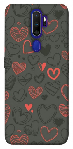 Чехол itsPrint Милые сердца для Oppo A5 (2020) / Oppo A9 (2020)