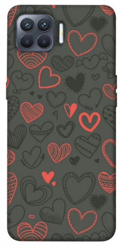 Чехол itsPrint Милые сердца для Oppo Reno 4 Lite