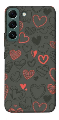 Чехол itsPrint Милые сердца для Samsung Galaxy S22