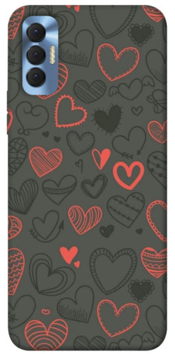 Чохол itsPrint Милі серця для TECNO Spark 8P