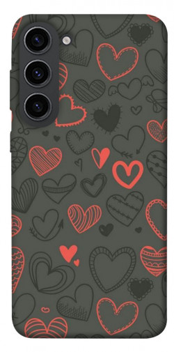 Чехол itsPrint Милые сердца для Samsung Galaxy S23