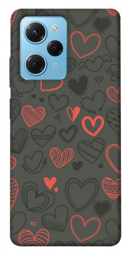 Чехол itsPrint Милые сердца для Xiaomi Poco X5 Pro 5G