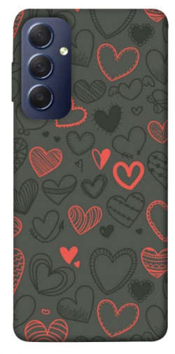 Чохол itsPrint Милі серця для Samsung Galaxy M54 5G