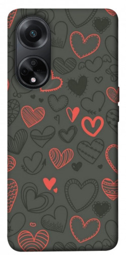 Чехол itsPrint Милые сердца для Oppo A98