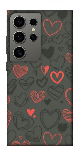 Чехол itsPrint Милые сердца для Samsung Galaxy S24 Ultra