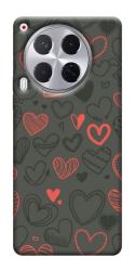 Чехол itsPrint Милые сердца для TECNO Camon 30 (CL6)