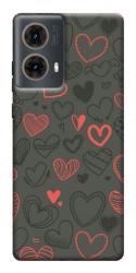 Чохол itsPrint Милі серця для Motorola Moto G85