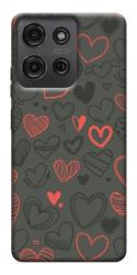 Чехол itsPrint Милые сердца для Motorola Moto G75 5G