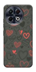 Чохол itsPrint Милі серця для TECNO Spark 30 Pro (KL7)
