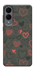 Чехол itsPrint Милые сердца для Samsung Galaxy S25 Edge
