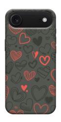 Чехол itsPrint Милые сердца для Apple iPhone 17 Air (6.5")