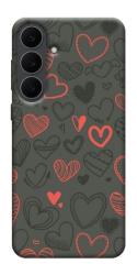 Чехол itsPrint Милые сердца для Samsung Galaxy S25 FE