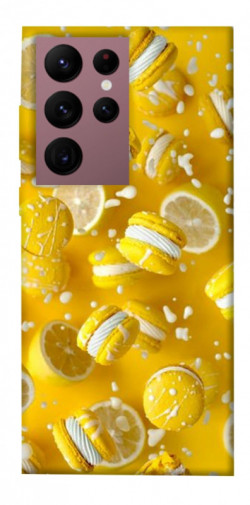 Чехол itsPrint Лимонный взрыв для Samsung Galaxy S22 Ultra