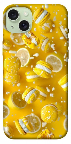 Чехол itsPrint Лимонный взрыв для Apple iPhone 15 Plus (6.7")
