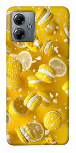 Чехол itsPrint Лимонный взрыв для Motorola Moto G14