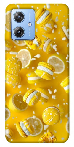 Чехол itsPrint Лимонный взрыв для Motorola Moto G84