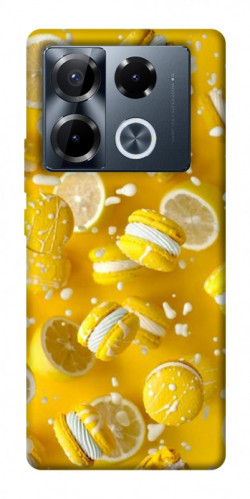 Чехол itsPrint Лимонный взрыв для Infinix Note 40 Pro 4G