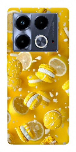 Чехол itsPrint Лимонный взрыв для Infinix Note 40 4G