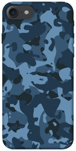 Чохол itsPrint Синій камуфляж для Apple iPhone 7 / 8 (4.7")