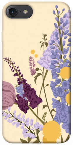 Чохол itsPrint Flowers art для Apple iPhone 7 / 8 (4.7")