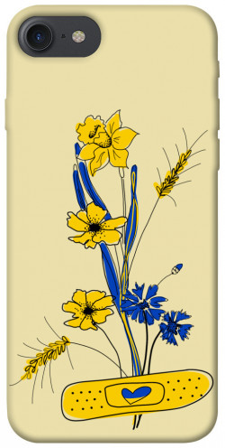 Чехол itsPrint Українські квіточки для Apple iPhone 7 / 8 (4.7")