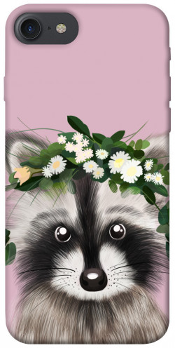 Чехол itsPrint Raccoon in flowers для Apple iPhone 7 / 8 (4.7")
