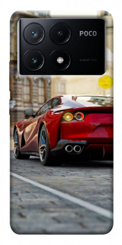 Чехол itsPrint Red Ferrari для Xiaomi Poco X6
