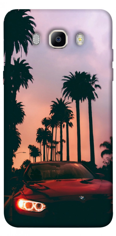 Чехол itsPrint BMW at sunset для Samsung J710F Galaxy J7 (2016), авто, купить оптом с доставкой