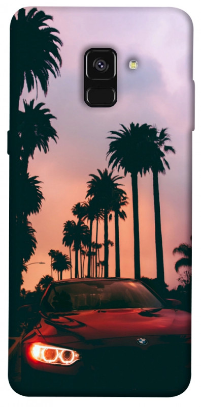 Чехол itsPrint BMW at sunset для Samsung A530 Galaxy A8 (2018), авто, купить оптом с доставкой