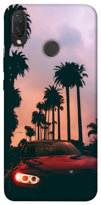 Чехол itsPrint BMW at sunset для Huawei P Smart+ (nova 3i), авто, купить оптом с доставкой