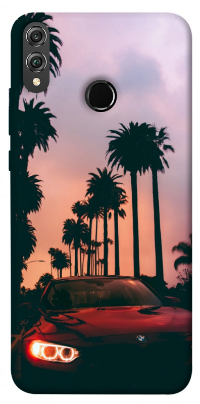 Чехол itsPrint BMW at sunset для Huawei Honor 8X, авто, купить оптом с доставкой