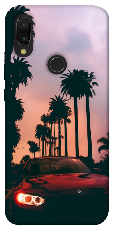 Чехол itsPrint BMW at sunset для Xiaomi Redmi 7, авто, купить оптом с доставкой