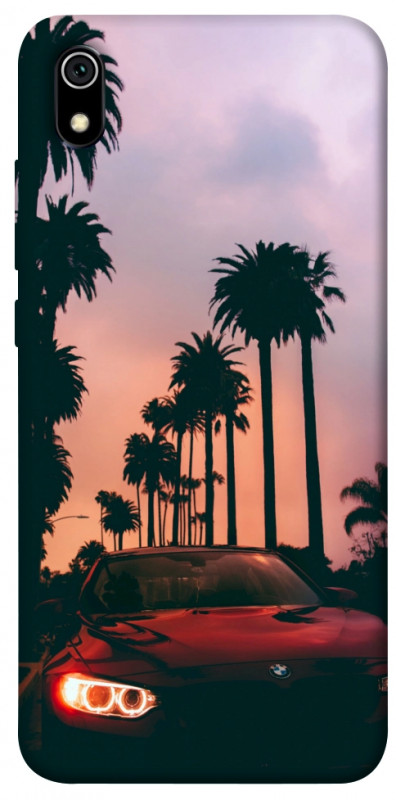 Чехол itsPrint BMW at sunset для Xiaomi Redmi 7A, авто, купить оптом с доставкой
