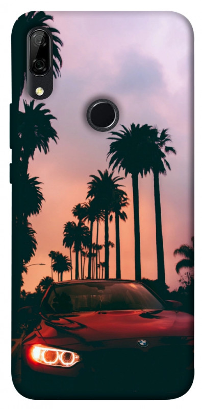 Чехол itsPrint BMW at sunset для Huawei P Smart Z, авто, купить оптом с доставкой