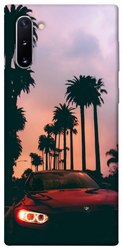 Чехол itsPrint BMW at sunset для Samsung Galaxy Note 10, авто, купить оптом с доставкой