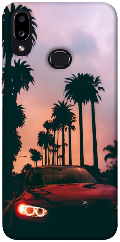 Чохол itsPrint BMW at sunset для Samsung Galaxy A10s, авто, купити оптом з доставкою