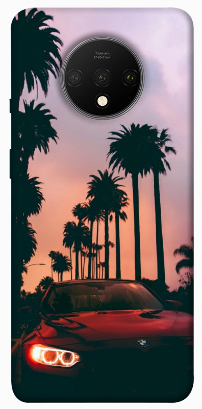 Чохол itsPrint BMW at sunset для OnePlus 7T, авто, купити оптом з доставкою