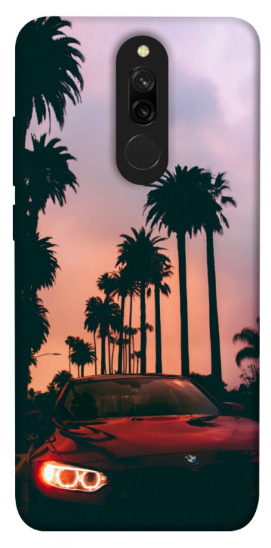 Чехол itsPrint BMW at sunset для Xiaomi Redmi 8, авто, купить оптом с доставкой
