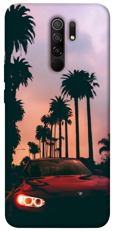 Чехол itsPrint BMW at sunset для Xiaomi Redmi 9, авто, купить оптом с доставкой