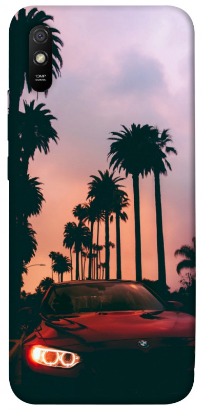 Чехол itsPrint BMW at sunset для Xiaomi Redmi 9A, авто, купить оптом с доставкой