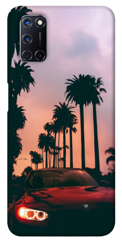 Чехол itsPrint BMW at sunset для Oppo A52 / A72 / A92, авто, купить оптом с доставкой