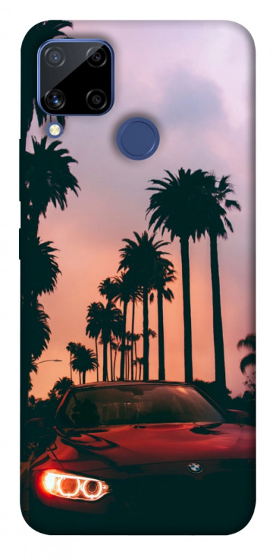 Чехол itsPrint BMW at sunset для Realme C15, авто, купить оптом с доставкой