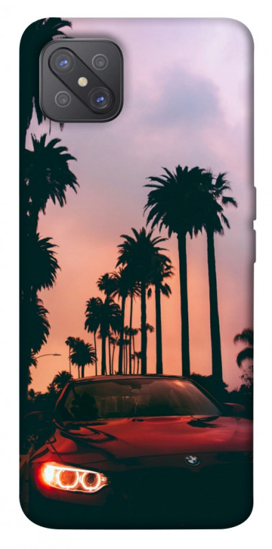 Чехол itsPrint BMW at sunset для Oppo A92s, авто, купить оптом с доставкой
