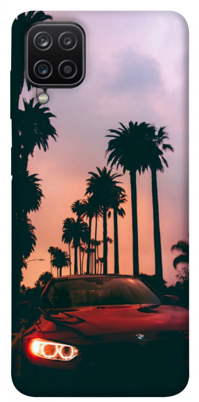 Чехол itsPrint BMW at sunset для Samsung Galaxy A12, авто, купить оптом с доставкой