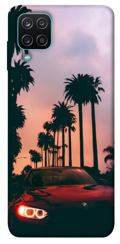 Чехол itsPrint BMW at sunset для Samsung Galaxy A12, авто, купить оптом с доставкой