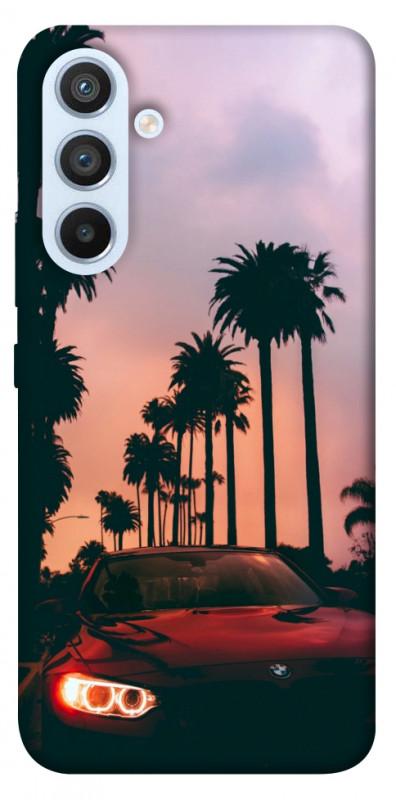 Чехол itsPrint BMW at sunset для Samsung Galaxy A54 5G, авто, купить оптом с доставкой