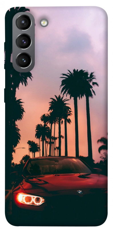 Чехол itsPrint BMW at sunset для Samsung Galaxy S21, авто, купить оптом с доставкой